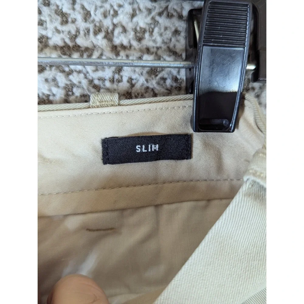J.‎ Crew Chino Pants Men's Size 32x31 (Tag 32x32) Beige Golf Hike Outdoors
